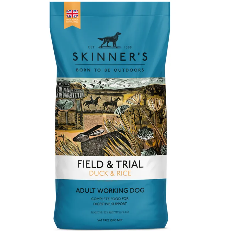 Skinners Field and Trial Duck and Rice 15kg